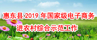 惠東縣2019年國(guó)家級(jí)電子商務(wù)進(jìn)農(nóng)村綜合示范工作