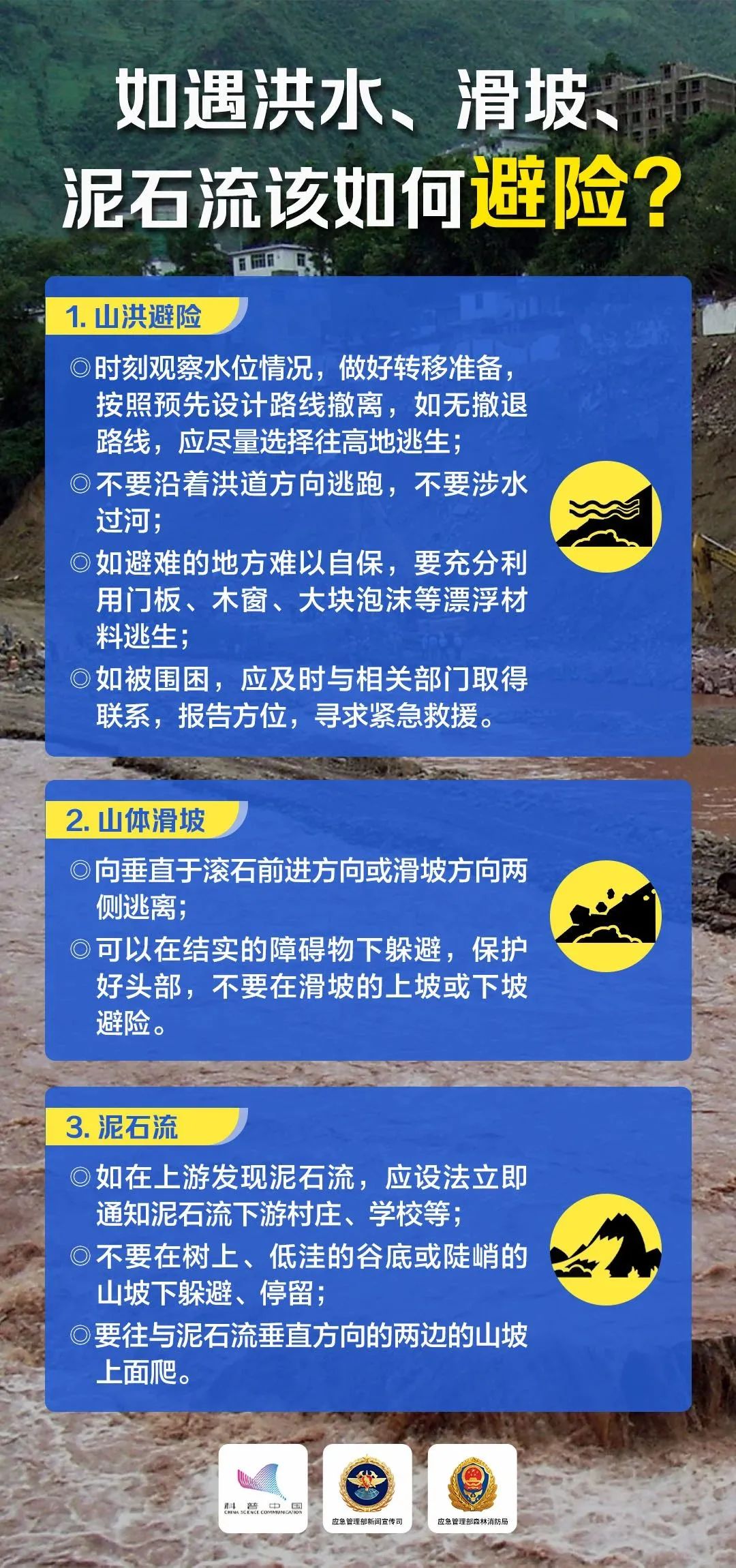 遇到暴雨、洪水、泥石流等如何避險(xiǎn)？2.jpg